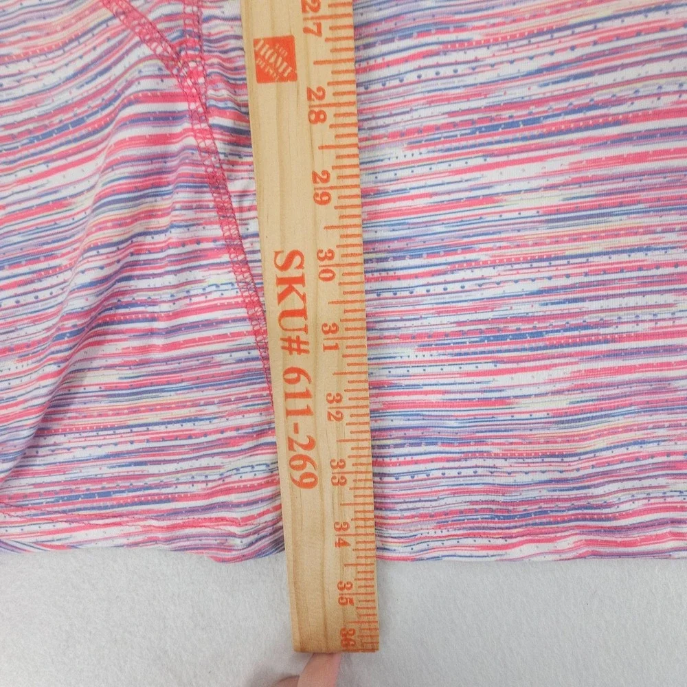 Zelos Athletic Dress Womens Small Pink Striped Built In Shorts Pickleball Tennis